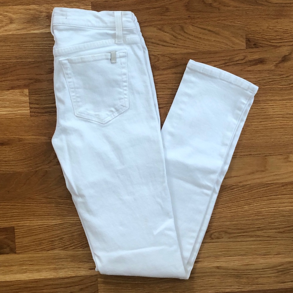 Joe’s White Straight Leg Jean